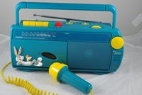 Toshiba Bugs Bunny Am/FM Radio Cassette Recorder