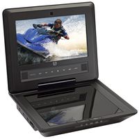 Accessory D7104 7-Inch LCD Portable DVD Player with Four Hour Playback, Black