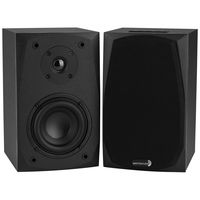 Dayton Audio MK402BTX Powered Bluetooth 4" 2-Way Bookshelf Speaker Pair with 3.5mm Aux in
