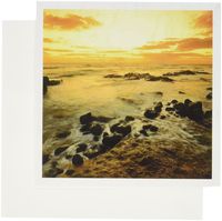 3dRose Hawaiian End of Day - Greeting Cards, 6 x 6 inches, set of 12 (gc_57602_2)