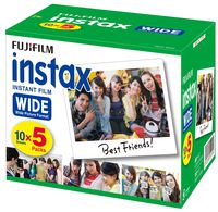FUJIFILM 50 sheets instant camera wide for film input INSTAX WIDE K R 5