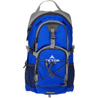 TETON Sports Oasis 1100 Hydration Pack; Free 2-Liter Hydration Bladder; For Backpacking, Hiking, Running, Cycling, and Climbing; Bright Blue