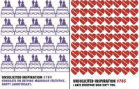 Quiplip Funny Birthday Cards Unsolicited Inspirations, 6-Pack (UI10166PCK)