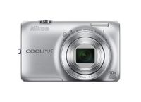 Nikon COOLPIX S6300 16 MP Digital Camera with 10x Zoom NIKKOR Glass Lens and Full HD 1080p Video (Silver)