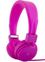Polaroid PHP8500PK Stereo Headphones with Microphone, Fordable, Tangle-Proof, Compatible with All Devices