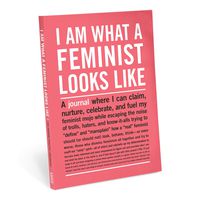 Knock Knock I Am What A Feminist Looks Like Inner-Truth Journal (Large, 7 x 9.5-inches)