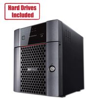 BUFFALO TeraStation 3410DN Desktop 4 TB NAS Hard Drives Included (2 x 2TB, 4 Bay)