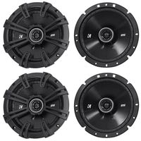 (4) Kicker 43DSC6704 DSC670 240 Watt 6.75" 2-Way Car Audio Speakers 4-Ohm DS670