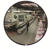 See All PLXO8 Circular Acrylic Heavy Duty Outdoor Convex Security Mirror, 8" Diameter (Pack of 1)