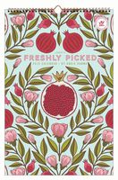 2019 Large Wall Calendar,  Freshly Picked