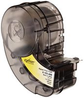 Brady X-163-498 IDXPERT 1" Height, 0.5" Width, B-498 Repositionable Vinyl Cloth Black On White Color Label (225 Per Cartridge)