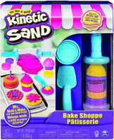 Kinetic Sand, Bake Shoppe Playset with 1Lb of & 16 Tools & Molds, for Ages 3 & Up