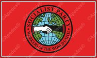 Socialist Party of America Computer Tablet Decal Sticker 3x5 inches