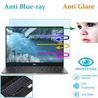 Anti Blue Light Glare Laptop Screen Protector for Dell XPS 13 9380 13.3 Inch with Gift Keyboard Cover, Reduces Digital Eye Strain and Radiation to Help Your Sleep Better