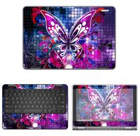 decalrus - Protective Decal Butterfly Skin Sticker for Dell ChromeBook 11 3189, 3181 (11.6" Screen) case Cover wrap DEchrmbk11_3189-122