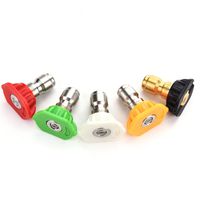 Tool Daily Pressure Washer Spray Nozzle Tips Multiple Degrees, 1/4 inch 5-Pack (2.5 GPM)