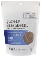 purely elizabeth Ancient Grain Granola Cereal Blueberry Hemp, 12 Ounce