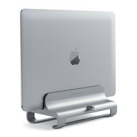 Satechi Universal Vertical Aluminum Laptop Stand - Compatible with MacBook, MacBook Pro, Dell XPS, Lenovo Yoga, Asus Zenbook, Samsung Notebook and More (Silver)