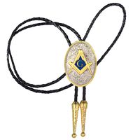 bolo tie for man balo tie western cowboy cowgirl tie (Compass ruler)