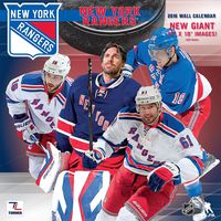 Turner New York Rangers 2016 Team Wall Calendar, September 2015 - December 2016, 12 x 12" (8011949)