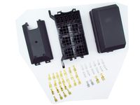 CNKF 1 set Auto fuse box 6 relay holder 5 road 12V 24V 80A The nacelle insurance car insurance fuse box