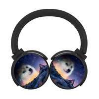 Bluetooth Headphone ZaiJ Space Doge Bluetooth Wireless Headset Earbuds Earphone for Adult&Children