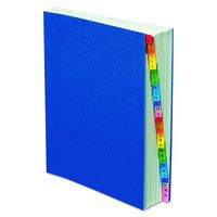Pendaflex Expanding Desk File, Daily (1-31), Letter Size, Blue, Each (11013)