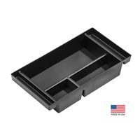 Vehicle OCD - Center Console Organizer Tray for Chevy Silverado 1500 / GMC Sierra 1500 (2019-2020) and 2500/3500 HD (2020) (Full Console w/Bucket Seats ONLY) - Made in USA
