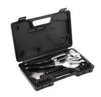 ARES 10005 - Metal Hole Punch Set - 3/32-Inch to 9/32-Inch Punches and Dies Included - For Aluminum, Brass, and Steel Sheet Metal and More