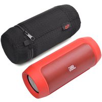 TXEsign Water-Resistant Lycra Zipper Carrying Case Bag for JBL Charge 2 and UE BOOM 2 BOOM 3 Portable Wireless Bluetooth Speaker