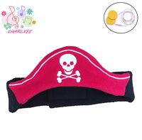 Charlxee Kids Headphones Cozy Foldable Headphone Headband Toddler Headphones for Air Travel or Home-Black Pirate