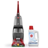 Hoover Power Scrub Deluxe Carpet Washer with Free & Clean Carpet Cleaning Solution (50 oz), FH50150, AH30952