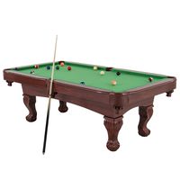Triumph 89" Santa Fe Billiard Table Featuring Traditional Claw Feet and Drop Pockets