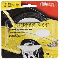 Trimbrite T1110 1/8 Pinstripe Tape White