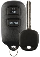 Discount Keyless Replacement Key Fob Keyless Car Remote and Uncut Ignition Key Compatible with HYQ12BBX, ID 4D 67