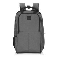 Travel Max Carry On Backpack, Flight Approved Business School Daypack, 15.6 Inch Laptop Backpack for Women Men (Grey)
