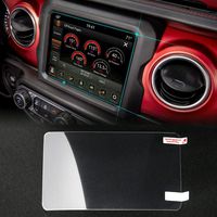 Media Center Protective Film for 2018 Jeep Wrangler JL U-Connect 8.4" Navigation Touch Screen, JeCar Nanometer Screen Protector Ultra Thin & Fingerprint Proof