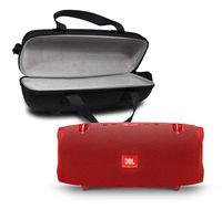 JBL Xtreme 2 Portable Bluetooth Waterproof Speaker Bundle with Hardshell Storage Case - Red
