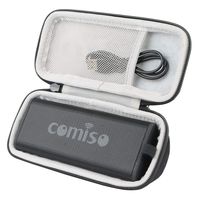 Khanka Hard Travel Case Replacement for COMISO Bluetooth Speakers Waterproof Wireless Portable Speaker