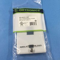 Ortronics Inc OR-403STJ1WP Wall Phone Mount TJ Plate WP, SS, SG