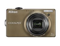 Nikon Coolpix S6000 14 MP Digital Camera with 7x Optical Vibration Reduction (VR) Zoom and 2.7-Inch LCD (Bronze)