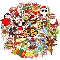 Christmas Stickers Big 50 PCS Aesthetic Stickers Pack for Party Water Bottle Laptop Notebook Phone Suitcase Teens Girls Kids