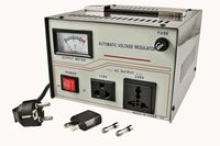 Simran AR-350 Voltage Regulator/Stabilizer with Built-In Step Up Down Voltage Transformer for AC 110 Volt to 220/240 Volt Worldwide Use, 350 Watts