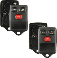 Discount Keyless Replacement Shell Case and Button Pad Compatible with GQ43VT4T (2 Pack)