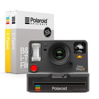 Polaroid Originals OneStep 2 VF - Graphite (9009) & Polaroid Originals Instant Film Color Film for I-TYPE, White (4668) & White Film for I-TYPE, White (4669)