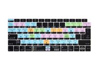 XSKN Shortcuts Design Series Adobe Hotkey Compatible New MacBook Air 13" 13.3-inch with Touch ID Retina Display (A1932, 2018 Release) Soft-Touch Ultra Slim Silicone Skin US&EU Version (OS X)