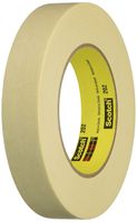 Scotch Masking Tape, 1 inch x 60 yards, Tan, 1 Roll of Tape (202)