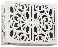 Quorum 7-115-08 Accessory - Door Chime Grille, Studio White Finish