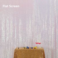 Iridescent 4x7FT PartyDelight Sequin Backdrop Photography and Photo Booth ...