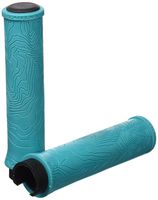 RaceFace Half Nelson Locking Bike Grips, Turquoise